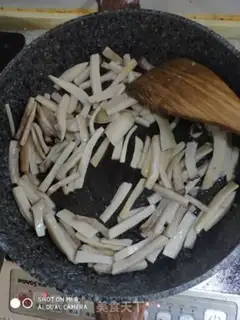 Make Barbecue apricot mushroom step 5