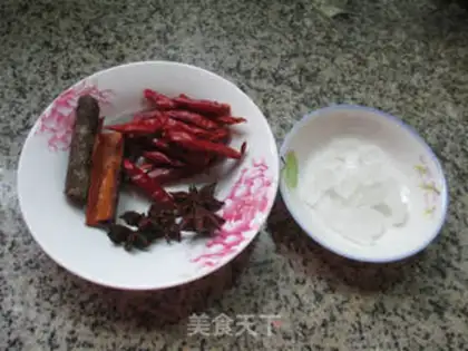 Make Black bean is burning step 1