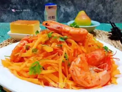 Make Shrimp fried potatoes step 11