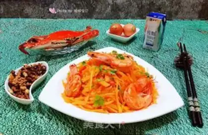 Make Shrimp fried potatoes step 12