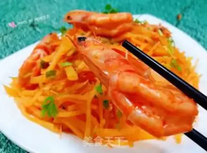 Make Shrimp fried potatoes step 13