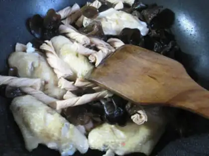 Make Black bean is burning step 4