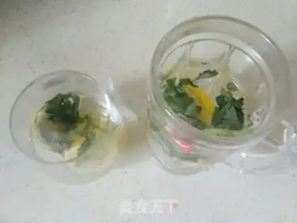 Make Lemon mint step 3