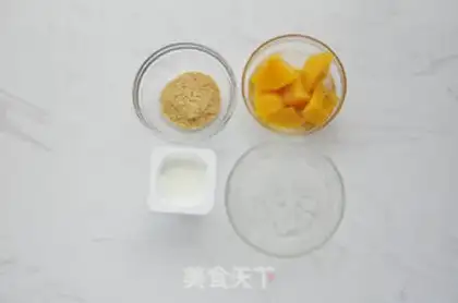 Make Peach yogurt step 0