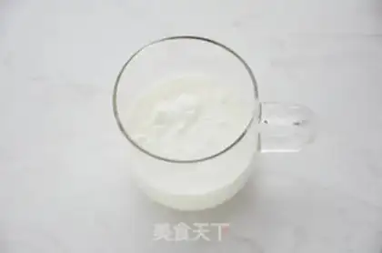 Make Peach yogurt step 4