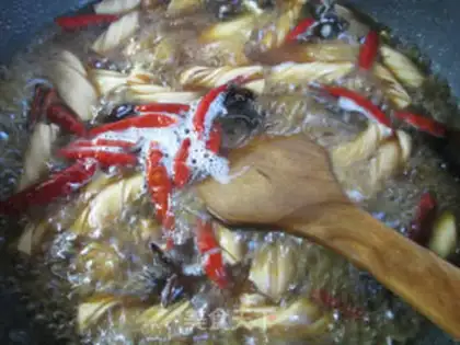 Make Black bean is burning step 10