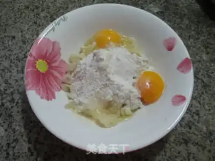 Make Onion lichen pancakes step 3