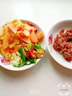 Make Pumpkin beef step 3