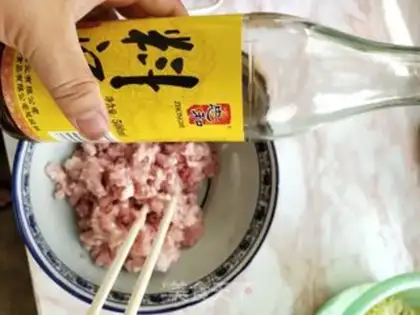 Make Pork mushroom dumplings step 5
