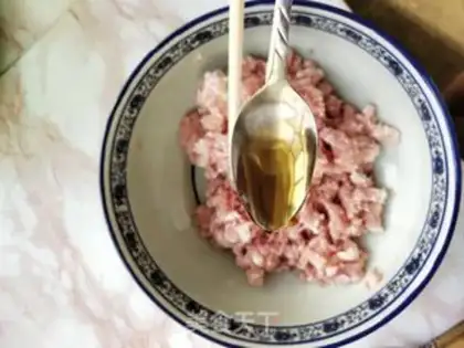 Make Pork mushroom dumplings step 6