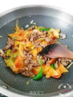 Make Pumpkin beef step 14
