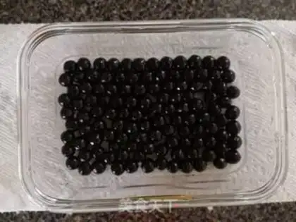 Make Pearl milk and tea freeze step 3