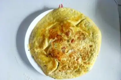 Make Lobster omelet step 8