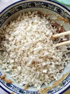 Make Pork mushroom dumplings step 12