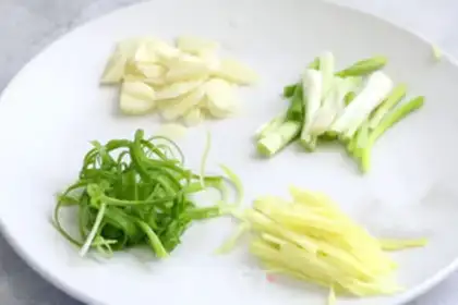 Make Tea shrimp step 1