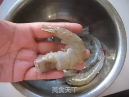 Make Tea shrimp step 2