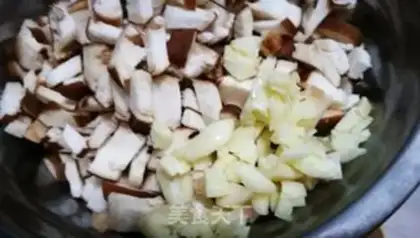 Make Tofu mushrooms step 1