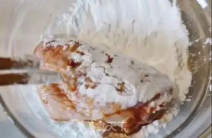 Make ♪ Salted egg yellow wings ♪ step 4