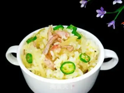 Make Squeeze meat and rice step 0