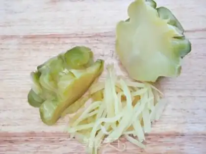 Make Squeeze meat and rice step 1