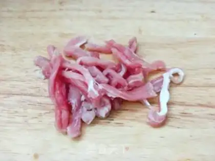 Make Squeeze meat and rice step 3