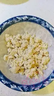 Make Squeeze tofu step 1