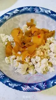 Make Squeeze tofu step 2