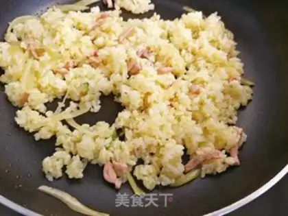 Make Squeeze meat and rice step 7