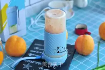 Make Peach shake step 5