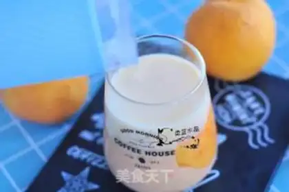 Make Peach shake step 6