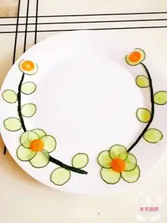 Make A cucumber carrot step 6