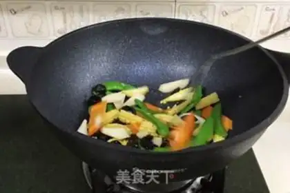 Make Corn is fried step 4