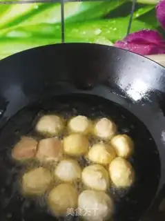 Make A fried chicken meatball step 8