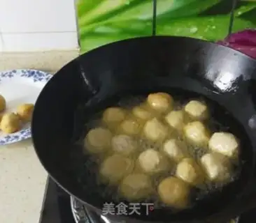 Make A fried chicken meatball step 9