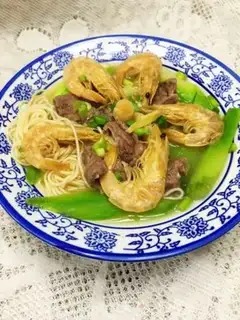 Make Fresh beef noodles step 11