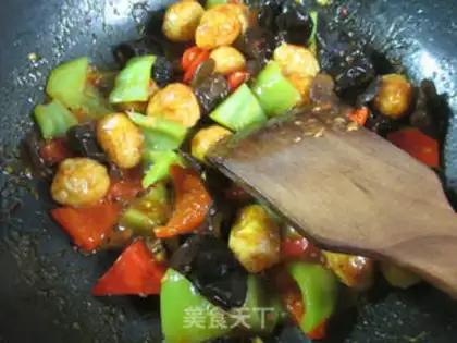 Make Fish fried eggs step 13