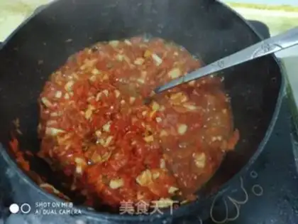 Make Pepper sauce step 4