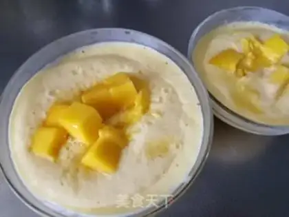 Make Mango smoothie step 4