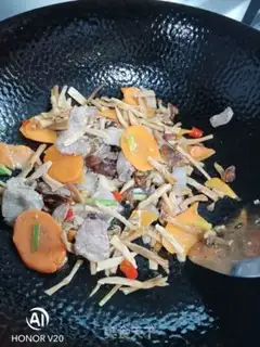 Make Zhushu meat step 7