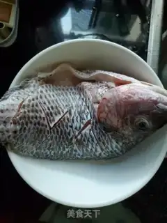 Make A red-burned tilapia step 0