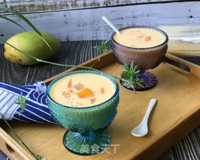 Make Mango milk Simirou step 9