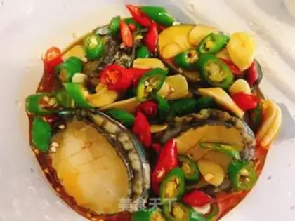 Make Spicy abalone step 3