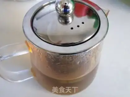 Make The summer tea is frozen step 1