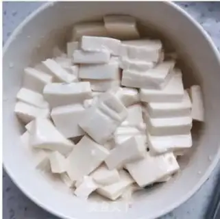 Make Squeeze meat and tofu step 0