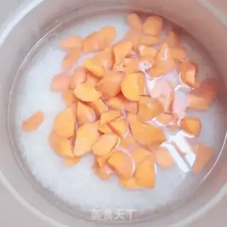 Make Carrot porridge step 4