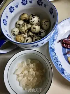 Make Red roasted quail eggs step 1