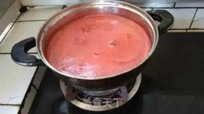 Make Watermelon freeze step 4