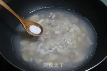 Make The rice soup from the Qin Huaishan step 5