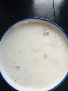 Make Milk, snow, ointment step 2