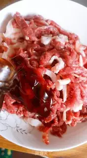 Make Ginger beef step 1